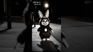 Unusual CCTV  Footage of A Horror Doll Walking On Street #cctv #nightvision #cam #walk #street