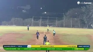 Boundary Blunders vs HIGH MONKS | Live - Pune A to Z CRICKET GROUND LAVALE