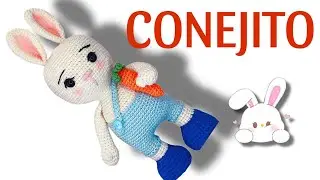 CONEJO AMIGURUMI PASCUA 1/3 #conejoacrochet #conejotejido #tutorialconejoamigurumi