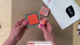 Sandhai | Ranger Inks | DIY Project | How to Re Ink | Ink Pad | Archival | Distress | Alcohol Inks