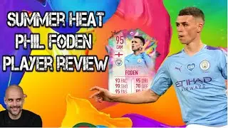95 Summer Heat Foden Player Review!!! Fifa 20 Ultimate Team!!!