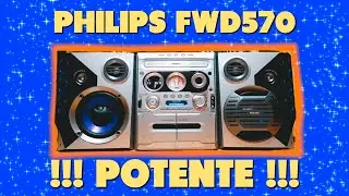 PHILIPS FWD570‼️😎🔊TEST DE SONIDO EN LUGAR CERRADO #177 🔊
