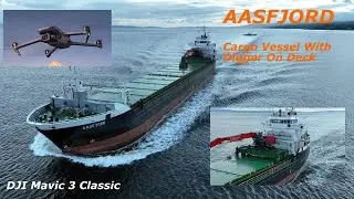 DJI Mavic 3 Classic - Cargo Vessel AASFJORD With Digger On Deck