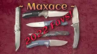 Maxace 2022 Favs: Big and Bold Folding Knives at Multiple Pricing Tiers