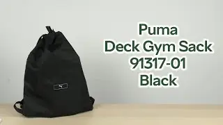 Розпаковка Puma Deck Gym Sack 91317-01 Black