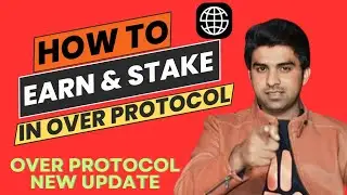 How to Earn & Stake Points in Over Protocol Airdrop|Airdrop Crypto Free 0.2M