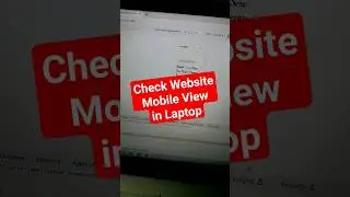 how to check mobile view of website | what is responsive website | mobile version of website 