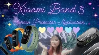 [DIY] How to apply screen protector on Xiaomi Band 5 / Mi Band 5 Tutorial