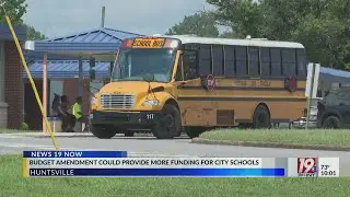Huntsville Budget Amendment Could Help Huntsville City Schools | Sept. 29, 2025 | News 19 at 10 p.m.