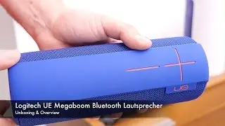 Unboxing & Overview Logitech UE Boom Bluetooth Lautsprecher