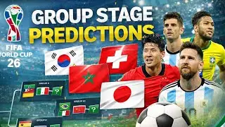 World Cup 2026 Group Stage Predictions – Who Will Top Each Group?”#worldcup 