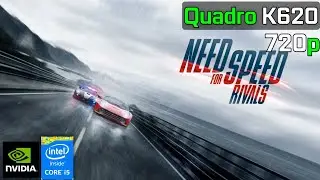 Need for Speed Rivals | NVIDIA Quadro K620 + I5 2500K | 720p