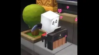 maplestory2 music play (undertale(?)-gaster's theme)