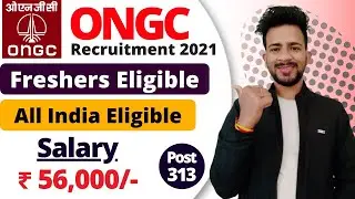 ONGC Recruitment 2021 | Salary ₹ 56,000/- | Through GATE 2020 | Freshers Eligible | Big Update 💥💥