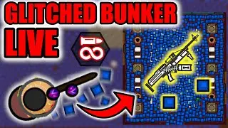🔴LIVE🔴 GLITCHED BUNKER with FANS! | Surviv.io