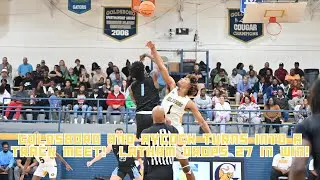Goldsboro and Aycock turns into a track meet! The Cougars get on the RIM! Amari Latham drops 27!