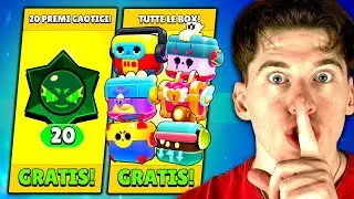 COME AVERE 20 CHAOS DROP, 7 MEGA BOX, 4 GLOWBERT BOX e Altro GRATIS! | Brawl Stars ITA