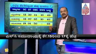 SC, ST Reservation; ಎಲ್ಲೆಲ್ಲಿ ಶೇ.50ಕ್ಕಿಂತ ಹೆಚ್ಚು ಮೀಸಲು..? | News Hour