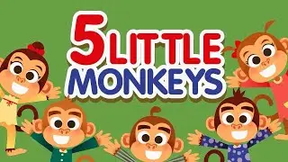 (5 LITTLE MONKEYS) HELLO KIDS LETS SAY IT TOGETHER.