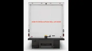 STUCK OVERHEAD ROLLUP DOOR? - QUICK FIX!