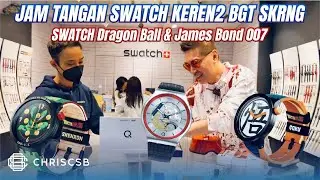 Jam Tangan Swatch Collab Sama 007 James Bond & Dragon Ball, Keren2 Banget Sekarang Koleksinya