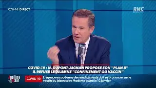Nicolas Dupont-Aignan se fera-t-il vacciner ? 