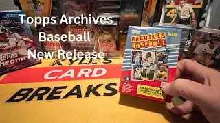 Topps Archives Baseball 24 Rip #1 - Looking for Exclusive Black Parallels and Limited Auto Versions!