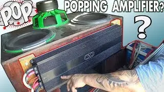 Amplifier POPPING into Protect w/ Remote Bass Knob!? EASY FIX For Amp Cutting OFF & Making POP Noise