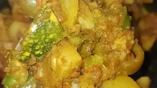 हलवाई की यह खास ट्रिक कोई नहीं बतायेगा 💯% भंडारे वाली आलू कद्दू की सब्जी👌 #aloobhandarekesabji #2025