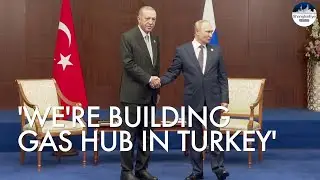 WATCH: Putin, Erdogan on 'gas hub' in Turkey, grains export as Ukraine talks behind closed-door