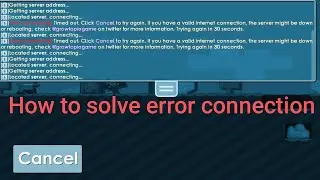 HOW TO SOLVE ERROR CONNECTION IN GROWTOPIA. #GROWTOPIA #GROWTOPIAINDONESIA 