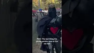 No pickle was left alive #funny #comedy  #renfair #medieval #armor