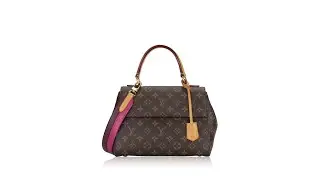 Louis Vuitton Monogram Cluny BB Bordeaux Fuchsia
