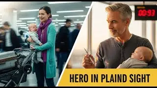 Secret Agent in Disguise Saves Mom & Baby at Tiny Airport—Heart-Warming Twist!