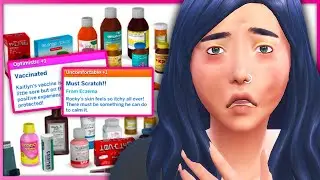 ASTHMA, INSOMNIA, INJURIES, ALLERGIES, VACCINES, VITAMINS | REALISTIC HEALTHCARE IN THE SIMS 4 (Mod)