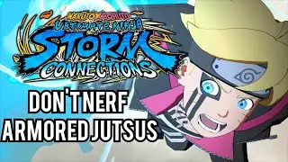 DON'T NERF ARMORED JUTSUS AND HOW TO COUNTER IT! NARUTO X BORUTO ULTIMATE NINJA STORM CONNECTIONS