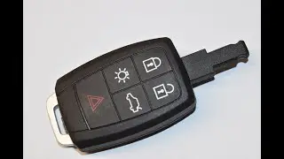 2004-2013 Volvo S40 V50 C30 C70 Key Fob Battery Replacement - EASY DIY