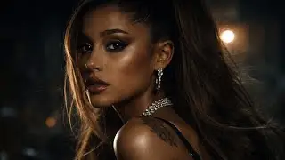 Ariana Grande &ndash; Diamond Nights (Official lyrics video)| Dark Cinematic Pop Visual