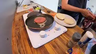 Sandwich Homemade Beef Tomato Simple With Ingredients Delicious