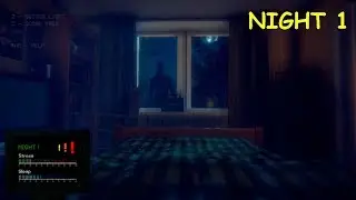 Night 1- Try To Fall Asleep Early Access Playthrough Gameplay (No Commentary)