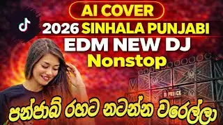 2026 Sinhala Punjabi EDM New DJ Nonstop | AI Cover Remix | Party Dance Mix