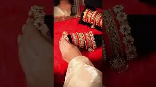On your special day, let your wrists speak volumes with  #thegoldencascade #wedding #weddingbangles
