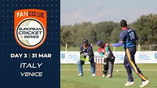 🔴 FanCode European Cricket Series Italy, Venice Day 3 | Cricket Live Stream