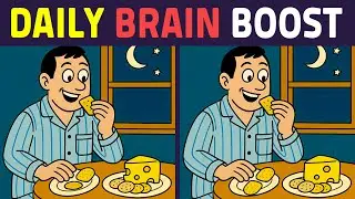 Daily Brain Boost with Spot the Difference Puzzles #383