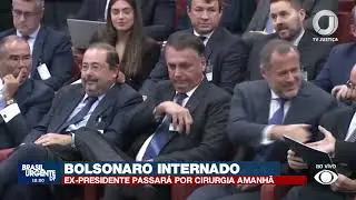 BOLSONARO INTERNADO: EX-PRESIDENTE PASSARÁ POR CIRURGIA AMANHÃ