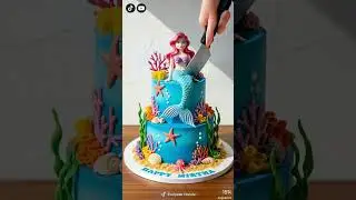 Stunning Mermaid Birthday Cake &ndash; Can You Eat This Masterpiece?