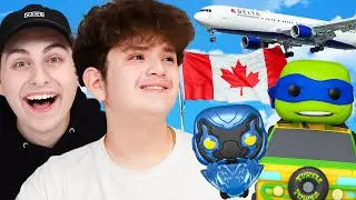 His First Time In Canada! (Funko Pop Hunting)