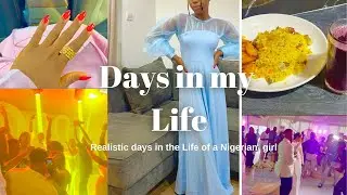 Days in my life | Living alone | Life of a Nigerian Girl  | Cozy Vlog, Nigerian Wedding experience