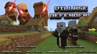 Защитники деревни | Витрина | Minecraft Bedrock Command