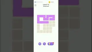 Fill Advanced Level 12 || Brain plus #shortvideo #youtubeshorts #shorts #gamebuzz #gaming #games